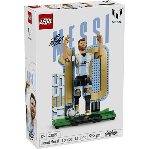 LEGO-43015 Editions Lionel Messi – Futbol Efsanesi