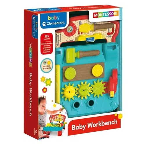 Clementoni Baby Montessori Çalışma Tezgahı 17968