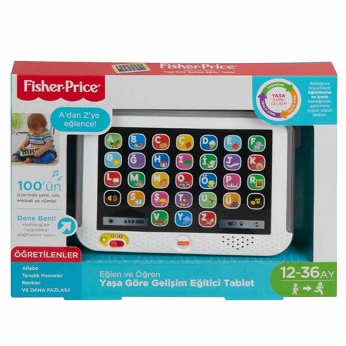 Fisher-Price LnL Yaşa Göre Gelişim Eğitici Tablet (Türkçe) CLK64