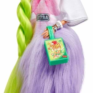 Barbie Extra - Neon Saçlı Bebek HDJ44