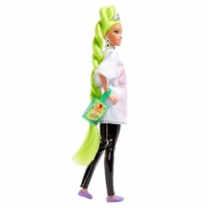 Barbie Extra - Neon Saçlı Bebek HDJ44