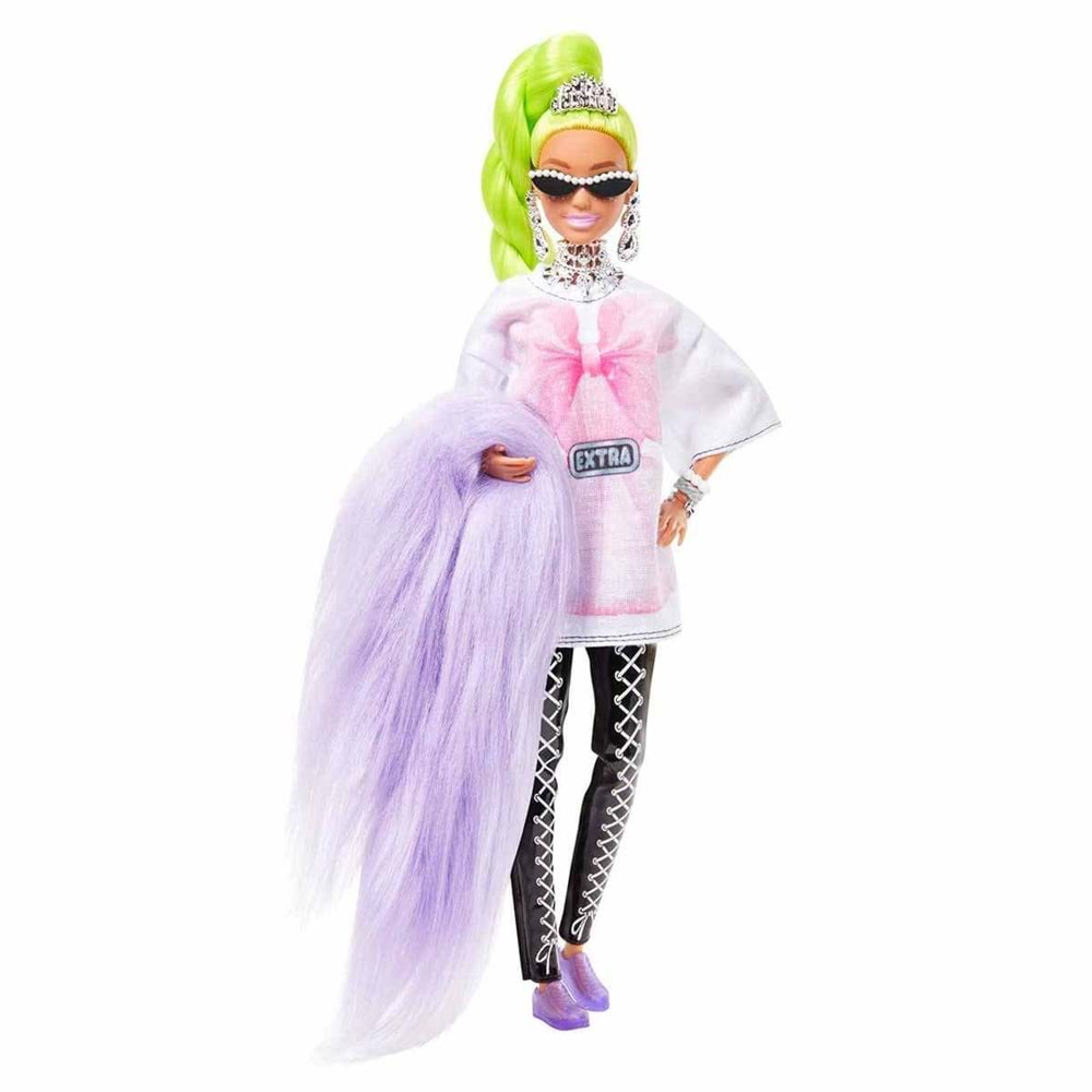 Barbie Extra - Neon Saçlı Bebek HDJ44