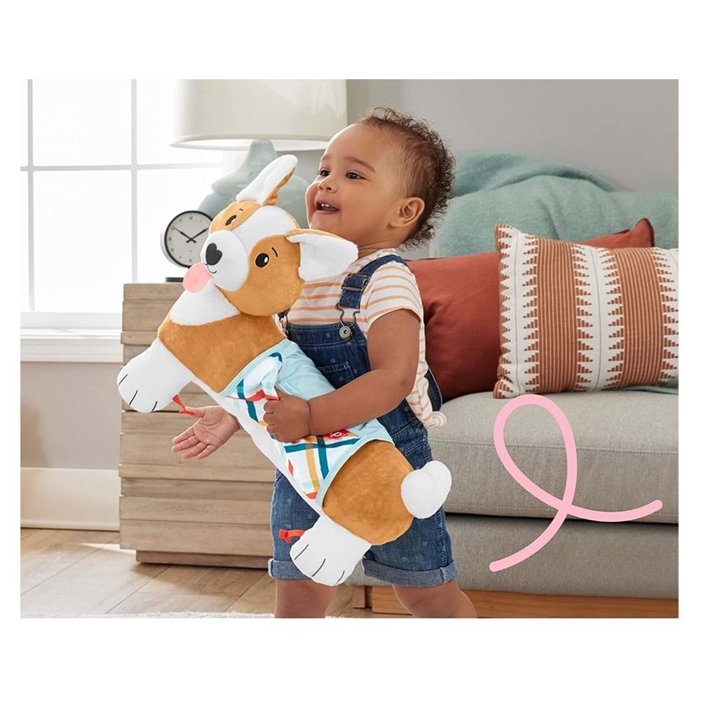 Fisher-Price 3'ü 1 Arada Köpekçik Uzanma Yastığı HJW10