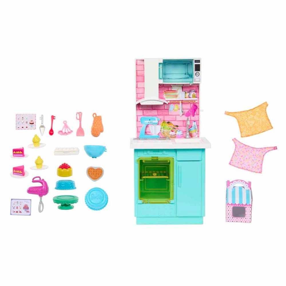 Barbie® ve Barbie® Pasta Yapımı Partisi HJY94