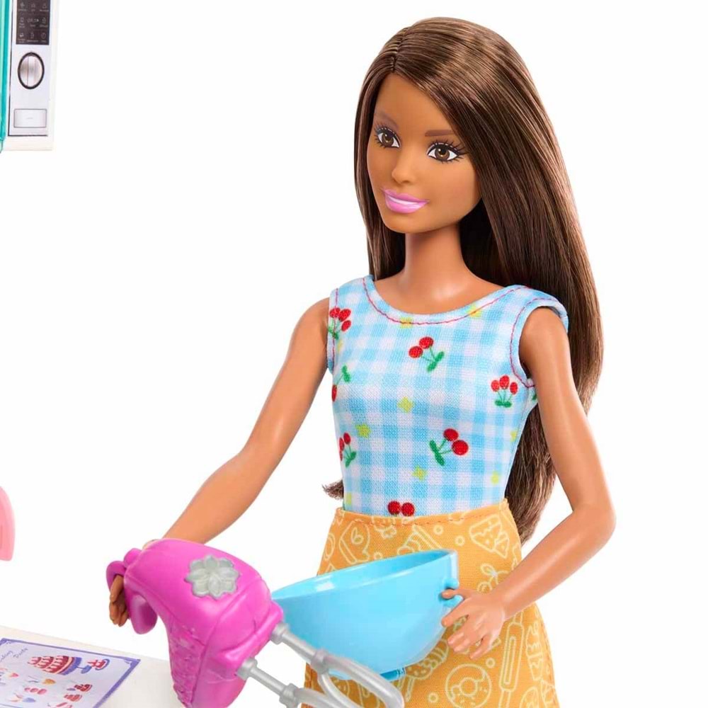 Barbie® ve Barbie® Pasta Yapımı Partisi HJY94