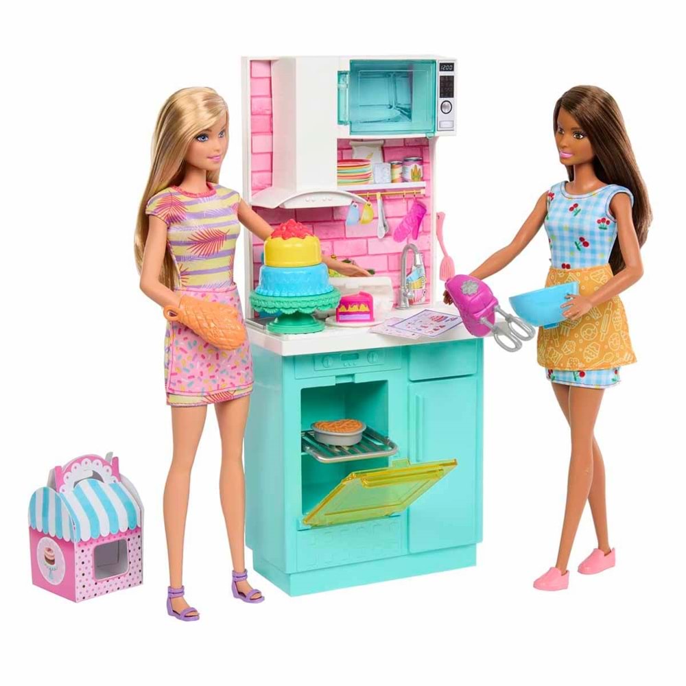 Barbie® ve Barbie® Pasta Yapımı Partisi HJY94