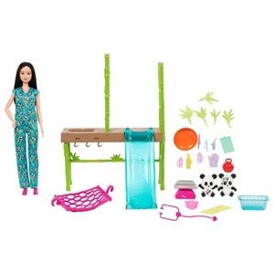Barbie Panda Bakımı Oyun Seti HKT77