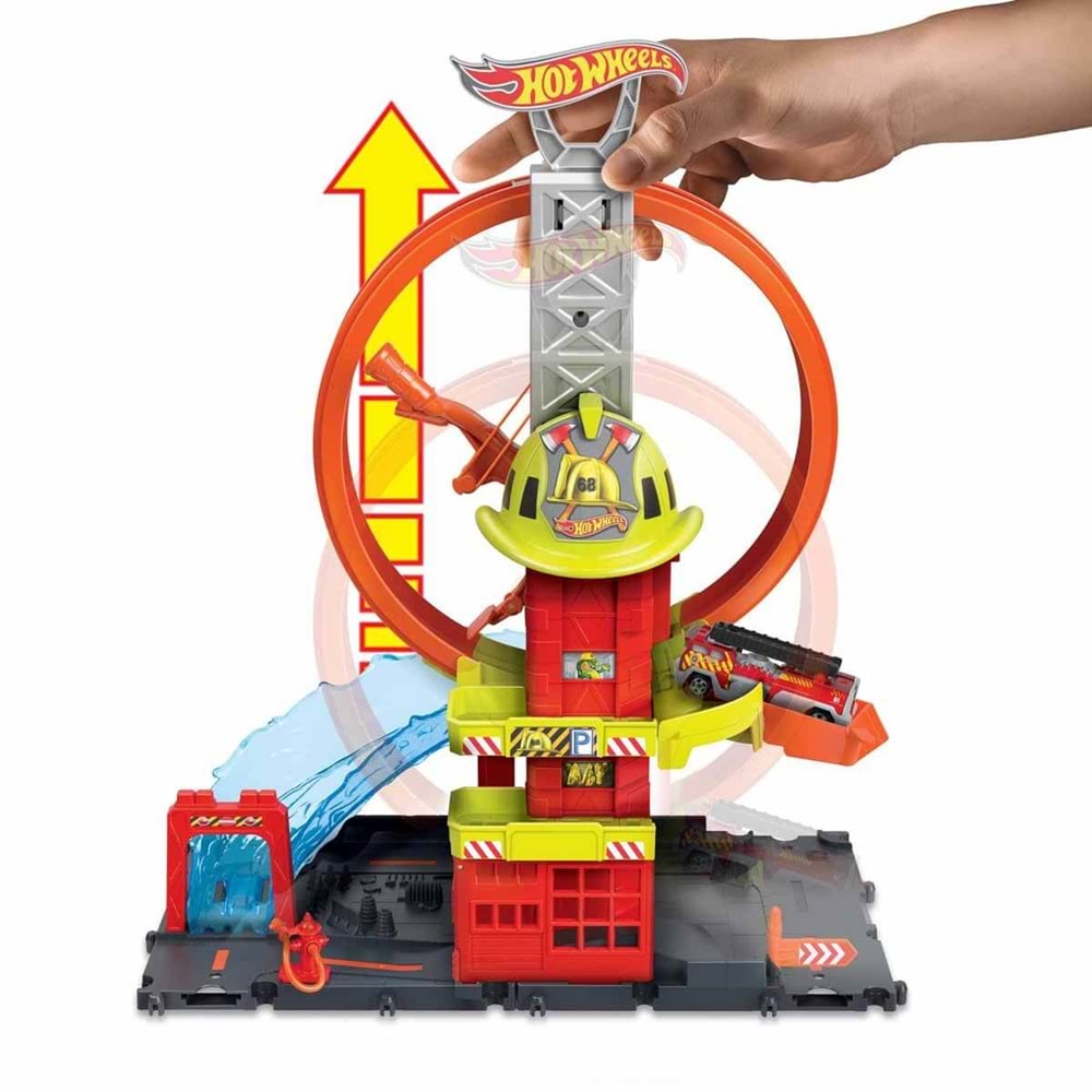 Hot Wheels® Çember Pistli İftaiye İstasyonu HKX41