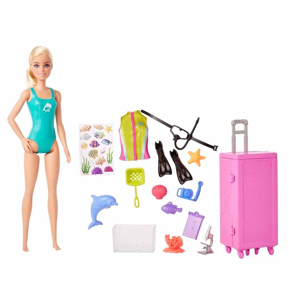 Barbie® Deniz Biyoloğu Oyun Seti HMH26