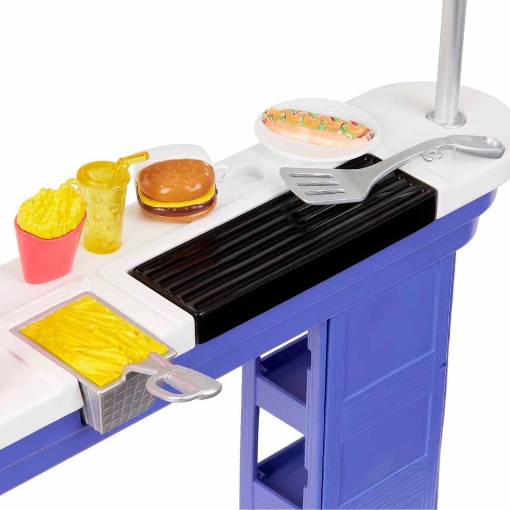 Barbie Brooklyn ve Malibu'nun Sahildeki Yiyecek Standı HNK99