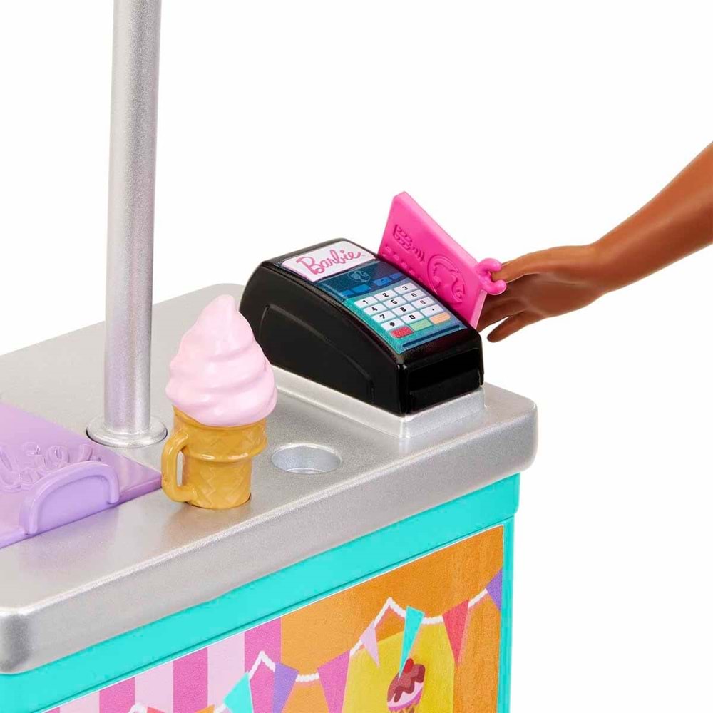 Barbie Brooklyn ve Malibu'nun Sahildeki Yiyecek Standı HNK99