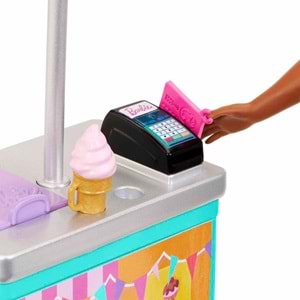 Barbie Brooklyn ve Malibu'nun Sahildeki Yiyecek Standı HNK99