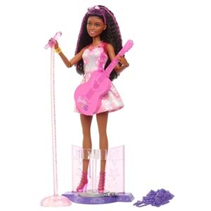 Barbie® 65. Yıl Deluxe Kariyer Bebekleri - Pop Yıldızı HRG43