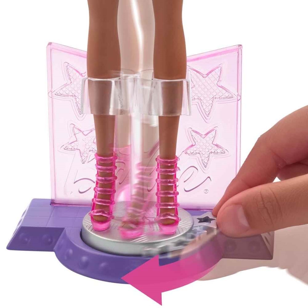 Barbie® 65. Yıl Deluxe Kariyer Bebekleri - Pop Yıldızı HRG43