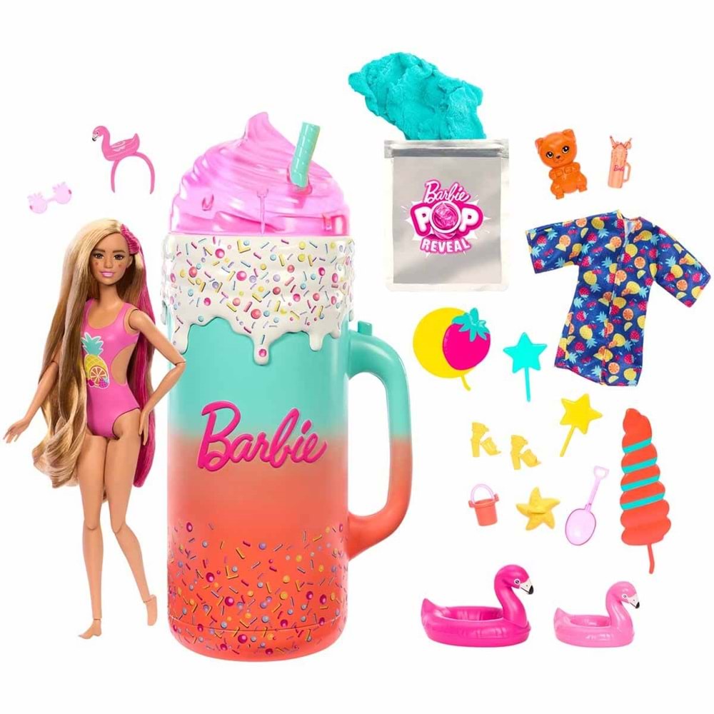 Barbie Pop Reveal Sürprizli Bardak Oyun Seti HRK57