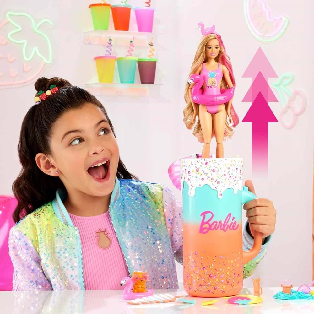 Barbie Pop Reveal Sürprizli Bardak Oyun Seti HRK57