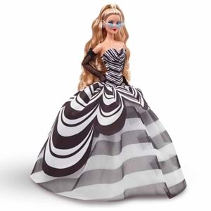 Barbie 65.Yıl Özel Koleksiyon Bebeği - Sarışın HRM58