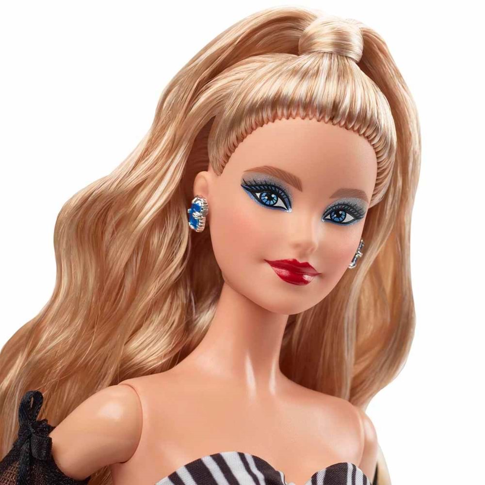 Barbie 65.Yıl Özel Koleksiyon Bebeği - Sarışın HRM58