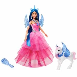 Barbie® Mavi Saçlı Prenses Bebek HRR16