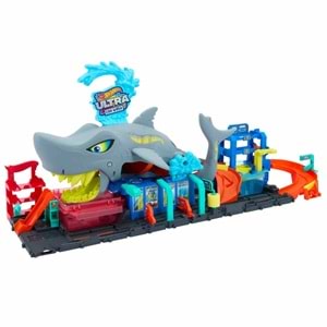 Hot Wheels® Muhteşem Köpek Balığı Araba Yıkama Oyun Seti HTN82