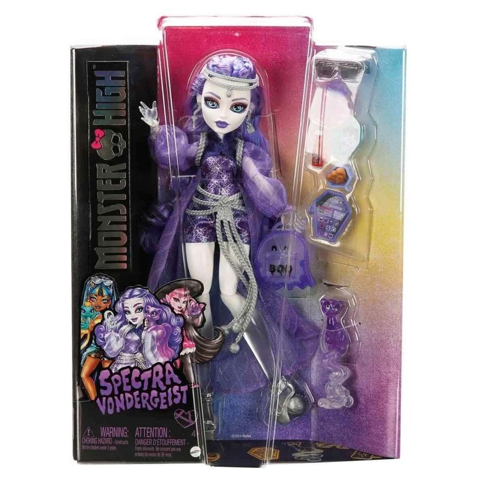 Monster High Acayip Havalı Arkadaşlar - Spectra Vondergeist HXH77