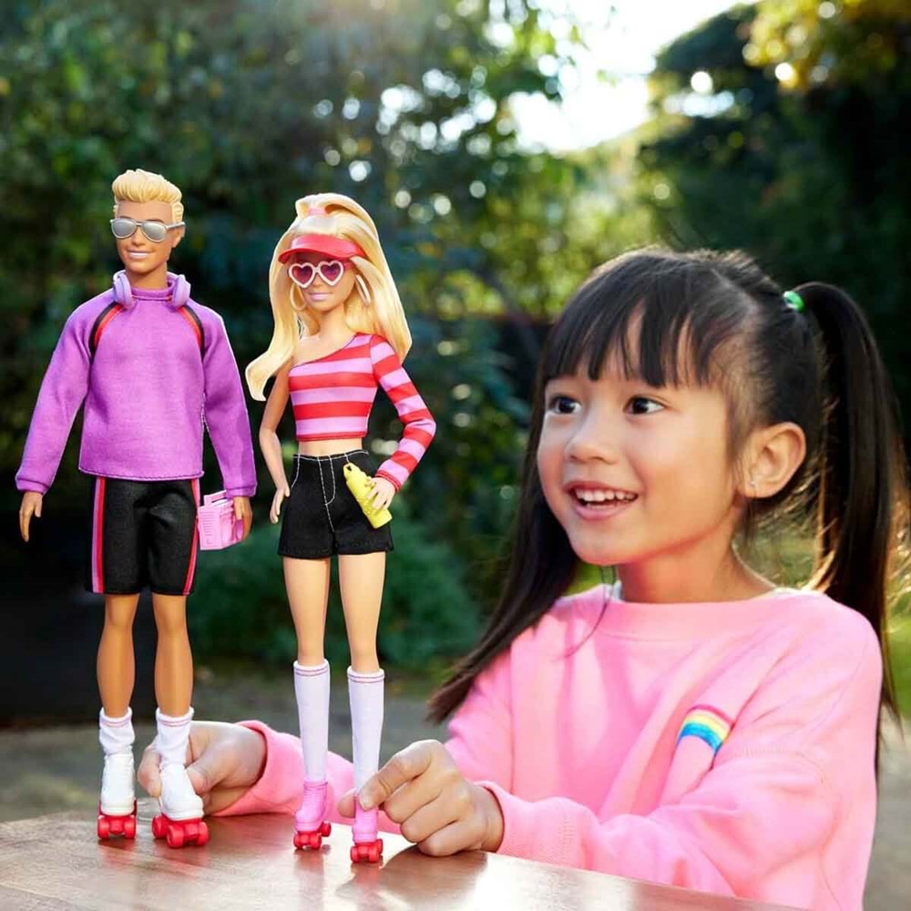 Barbie® & Ken 65. Yıl 2li Parti Bebekler HXK90