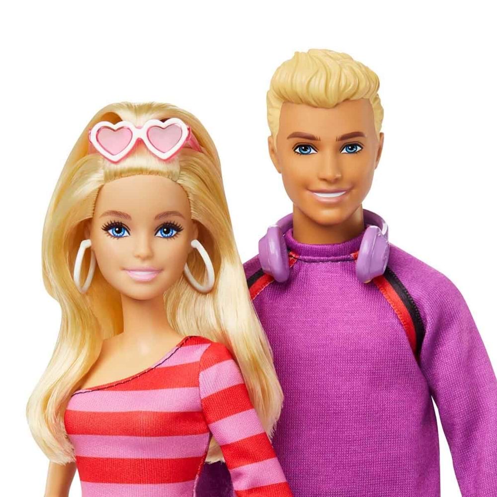 Barbie® & Ken 65. Yıl 2li Parti Bebekler HXK90
