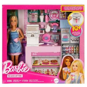 Barbie®'nin Kahve Dükkanı Oyun Seti HXN94