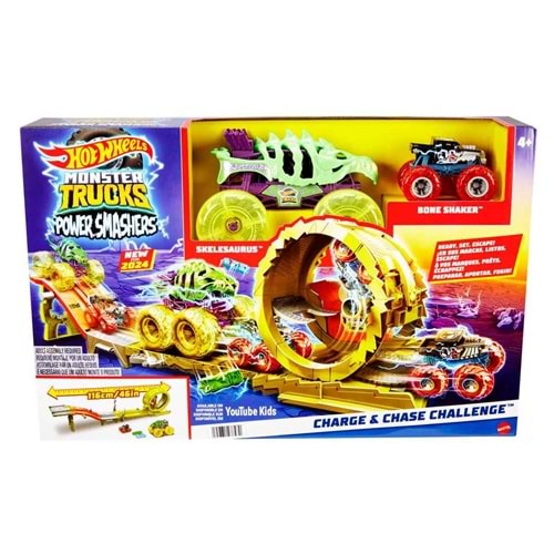Hot Wheels® Monster Trucks Power Smashers Oyun Seti HXT05