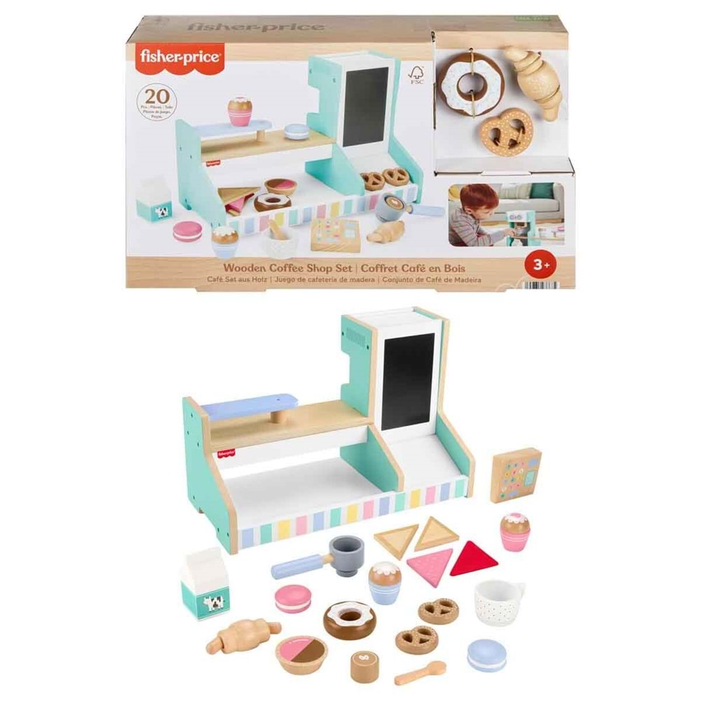 Fisher-Price® Ahşap Kafe Seti HXV22