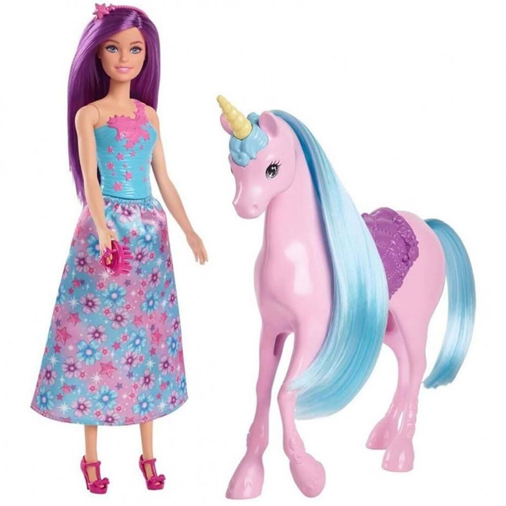 Barbie® Bebek ve Tek Boynuzlu Atı HYT62