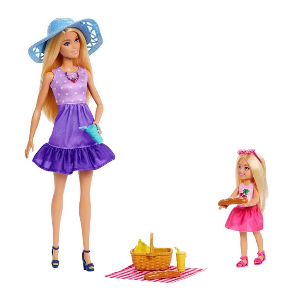 Barbie® Malibu ve Chelsea Kıyafetleri ve Aksesuarları JBF43