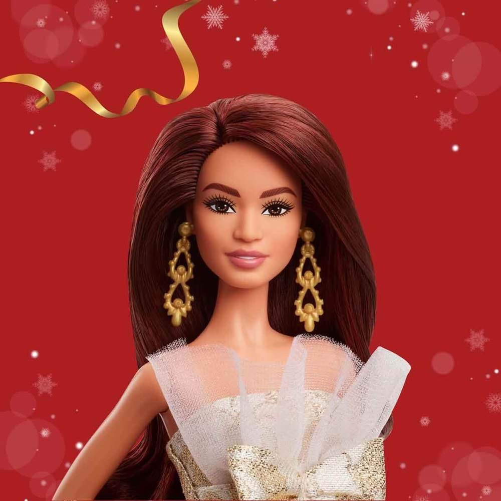 Barbie 2025 Mutlu Yıllar Bebeği Latin JBH97