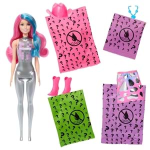 Barbie Color Reveal™ - Renk Değiştiren Sürpriz Barbie Disco Star Serisi JCP01