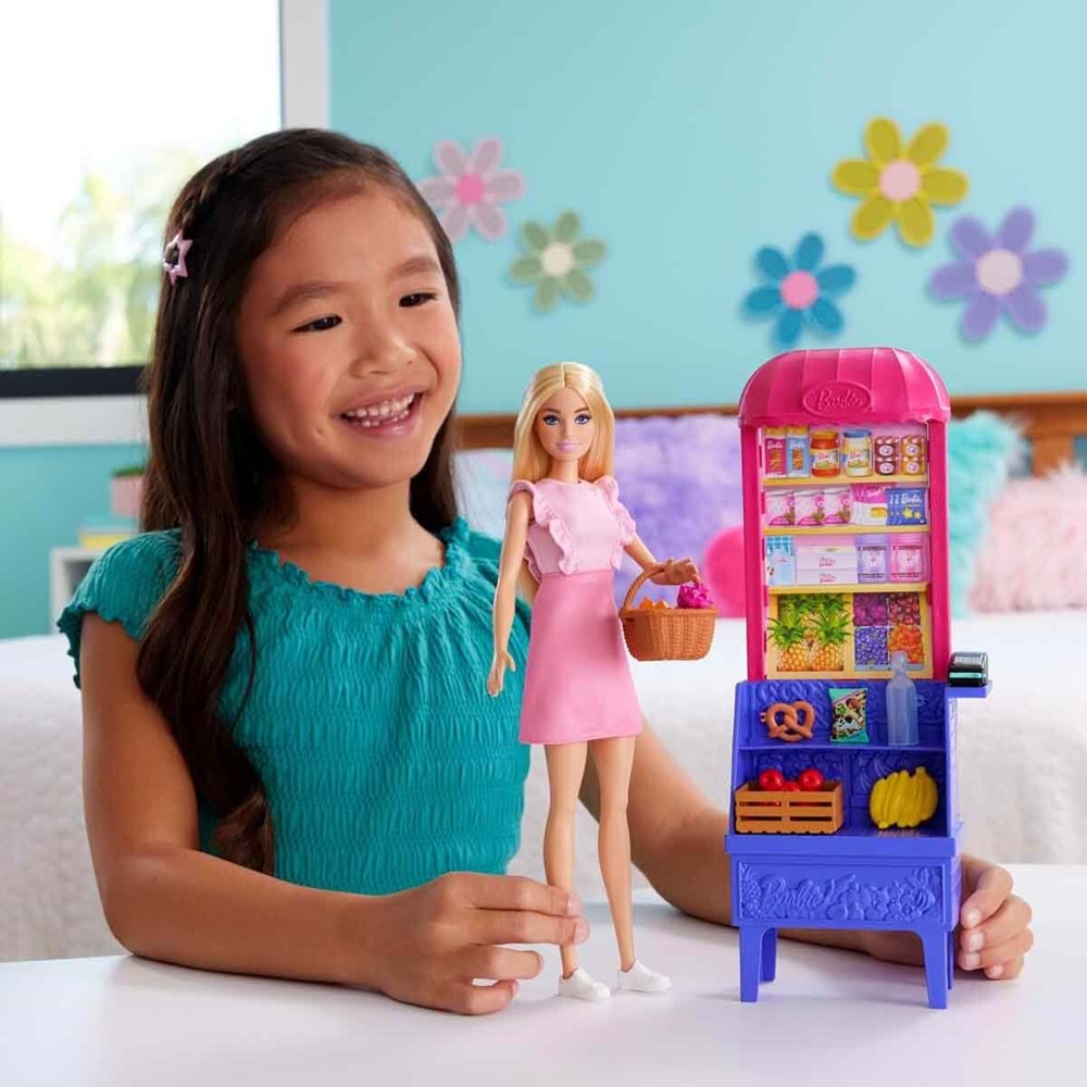 Barbie and Teresa Recipe for Friendship™ Malibu Markette™ Bebek ve Oyun Seti JCT05