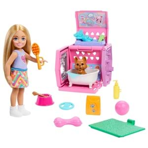 Barbie® Chelsea Köpekçiğin Taşıma Çantası Oyun Seti JDF89