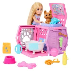 Barbie® Chelsea Köpekçiğin Taşıma Çantası Oyun Seti JDF89
