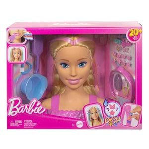 Barbie® Saç Tasarımı Büstü - Sarı Saçlı JFG81