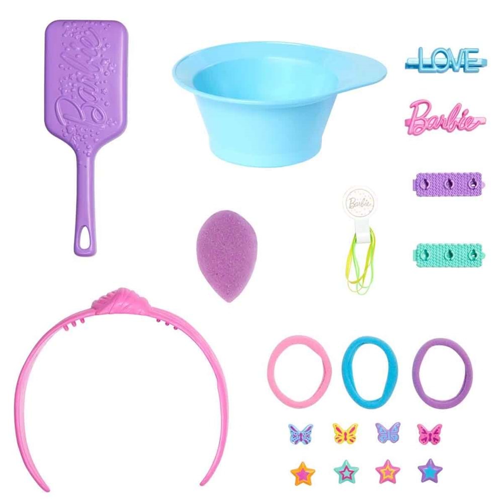 Barbie® Saç Tasarımı Büstü - Sarı Saçlı JFG81