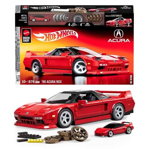 Hot Wheels Elite Serisi '90 Acura NSX Araba Yapım Seti 876 Parça JFT17