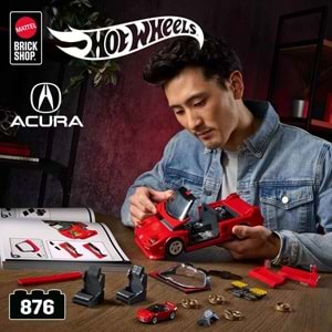 Hot Wheels Elite Serisi '90 Acura NSX Araba Yapım Seti 876 Parça JFT17