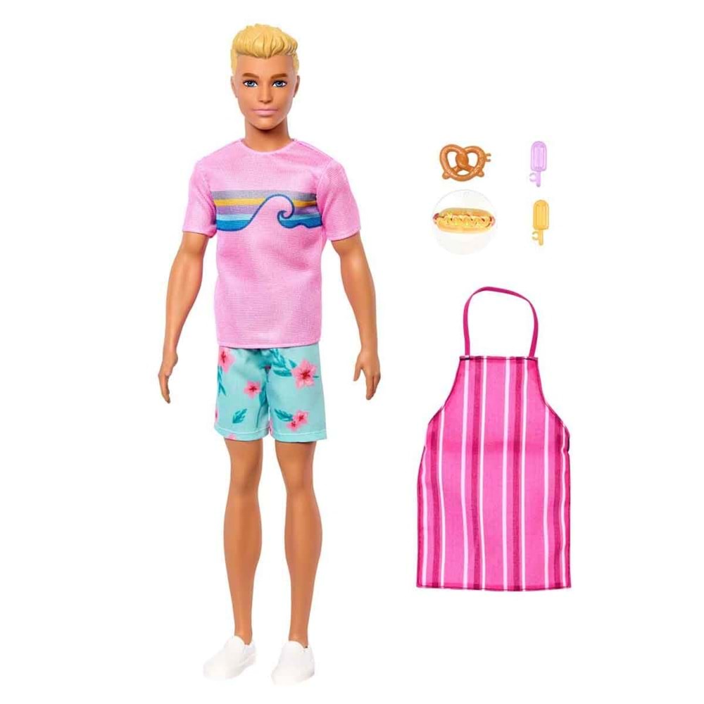 Barbie® KEN® Mysteries Beach Detectives Bebek ve Aksesuarları JFV65