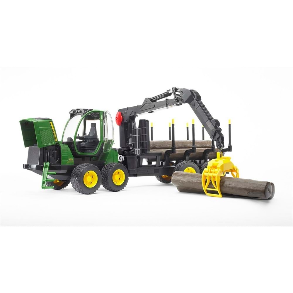 Bruder John Deere 121E Kütük Yükle. Ve Nak. Aracı Br02133