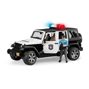 Bruder Jeep Wranger U.R. Polis Aracı Ve Memur Br02526