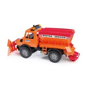 Bruder Mercedes Benz Unimog Kar Temizleyici Ve Tuzlayıcı Br02572