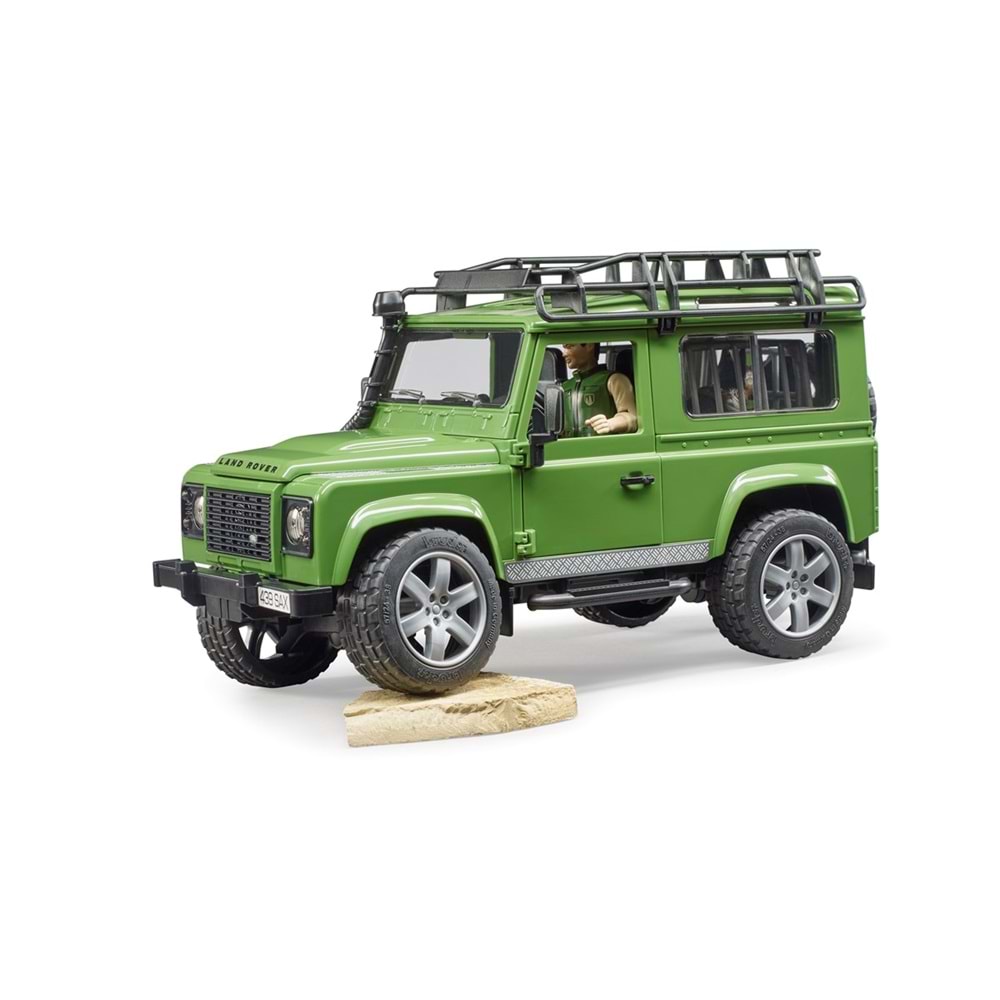 Bruder L.Rover Arazi Aracı- Orman Bekçisi& Köpeği Br02587