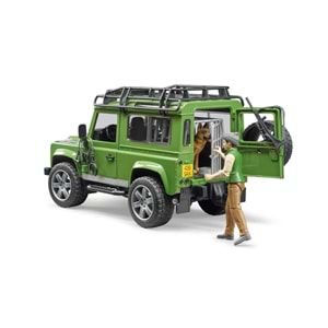 Bruder L.Rover Arazi Aracı- Orman Bekçisi& Köpeği Br02587