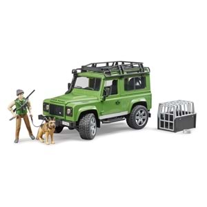 Bruder L.Rover Arazi Aracı- Orman Bekçisi& Köpeği Br02587