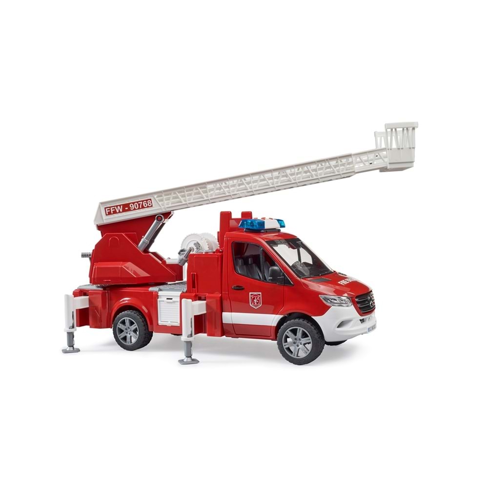 Bruder Mercedes Benz Sprinter Merdivenli İtfaiye Aracı BR02673
