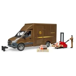 Bruder Mercedes Benz Sprinter Ups Kargo Aracı Transpalet BR02678